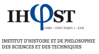 logo Institut d'Histoire et de Philosophie des Sciences et des Techniques (IHPST)